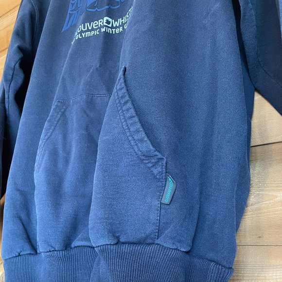 Vancouver 2010 Olympics Hoodie, Size L, Navy Blue, Classic - Picture 6 of 11